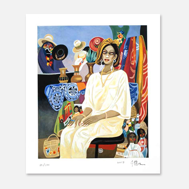 모자 파는 그라나다의 여인