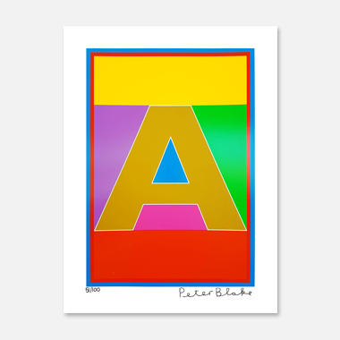 The Dazzle Alphabet Letter A