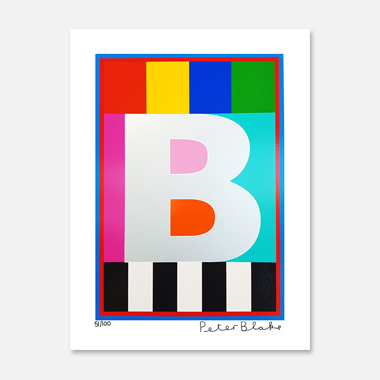 The Dazzle Alphabet Letter B