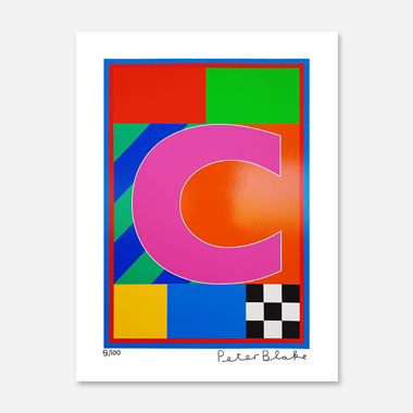 The Dazzle Alphabet Letter C