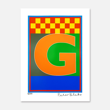 The Dazzle Alphabet Letter G