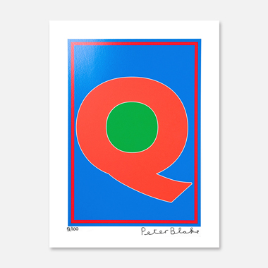 The Dazzle Alphabet Letter Q