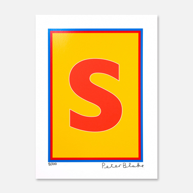 The Dazzle Alphabet Letter S