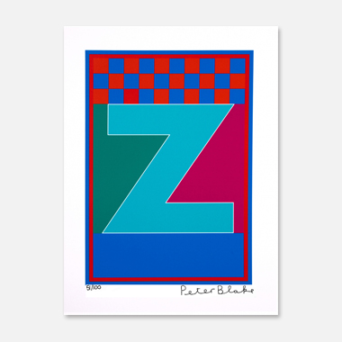 The Dazzle Alphabet Letter Z