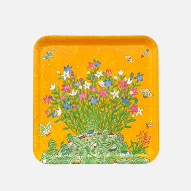 트레이 (노란도라지꽃)