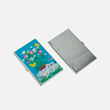 명함케이스 (도라지꽃)