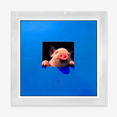 Olivia in the Square Hole