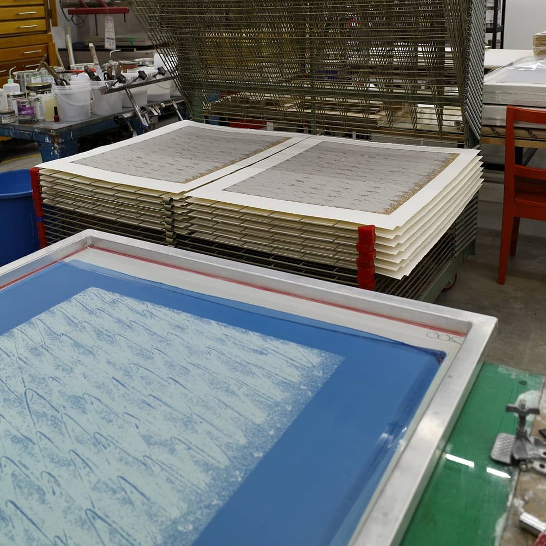 아트앤에디션 판화 제작 모습