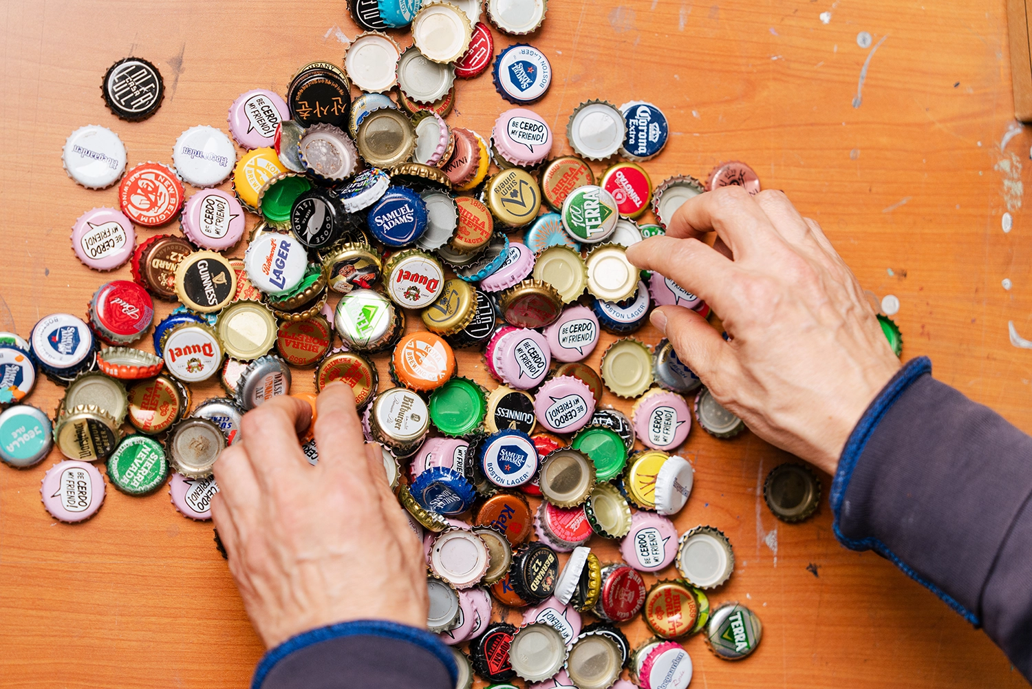 최경문 작가 작업 사진