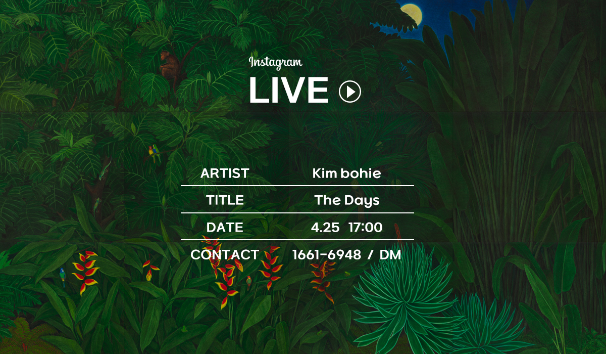 아트앤에디션 인스타그램 라이브 방송