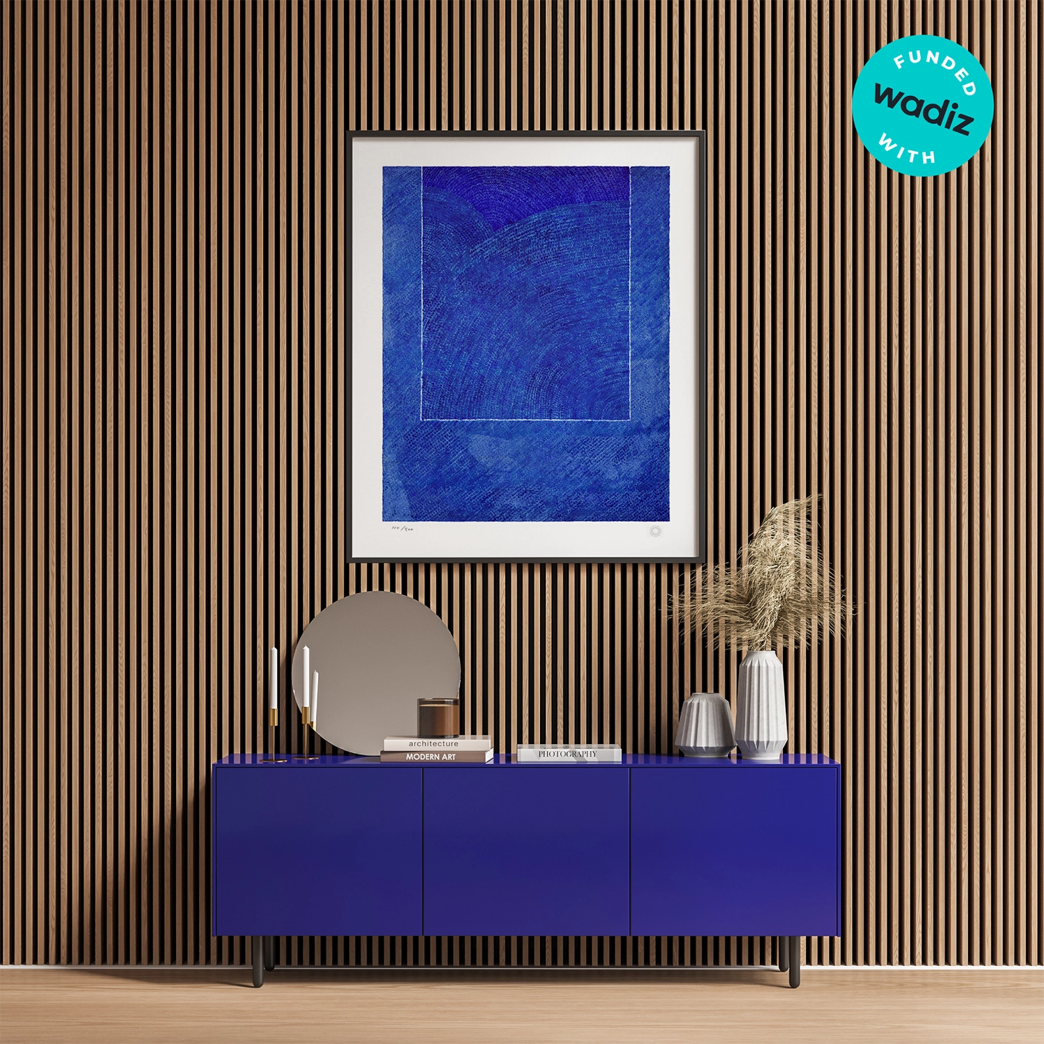 와디즈, 한국 추상 미술의 선구자 품다