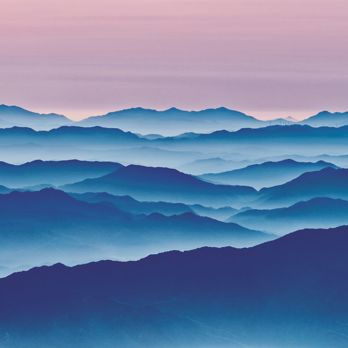 여백이 아름다운 한 폭의 산수화