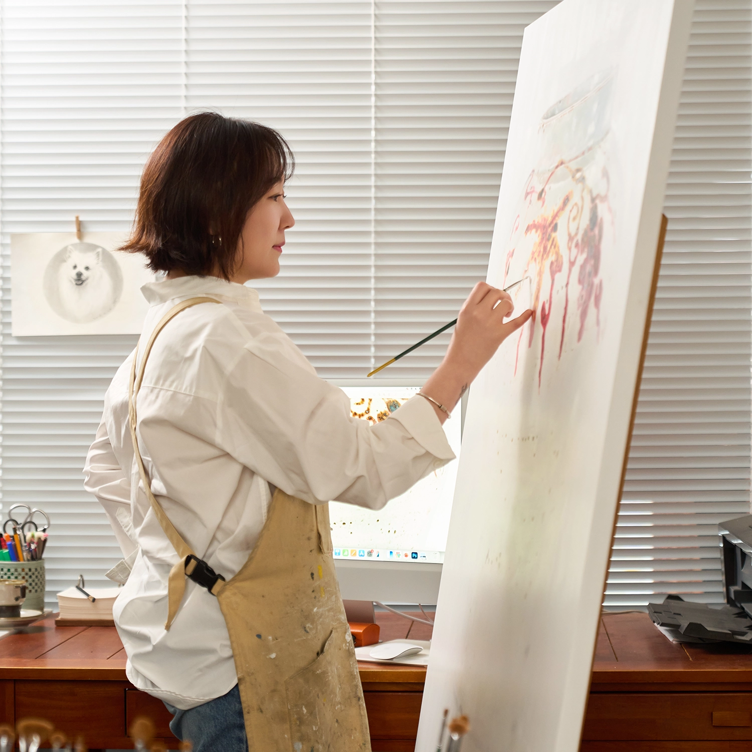 [인터뷰] 시간의 결을 그리다, 태인