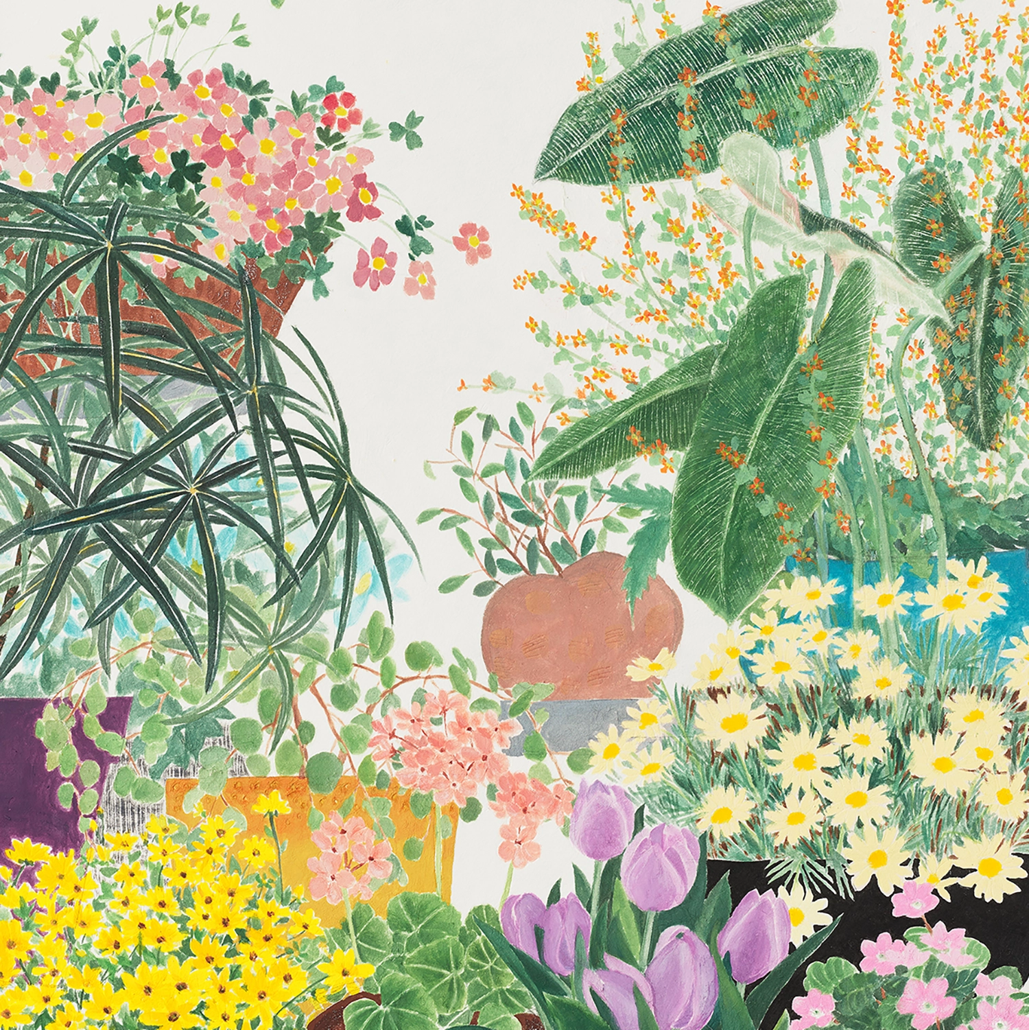 꽃이 머무는 장면